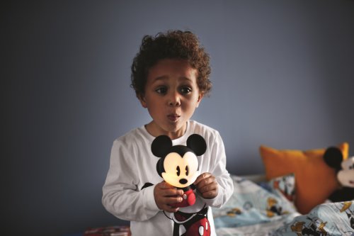 Philips Disney Micky Maus LED Nachtlicht, schwarz/rot, 717093016 - 6