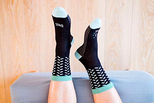 Preisvergleich Produktbild UO"Sono Super Cool Neri Socken, Baumwolle, Schwarz, 43-46