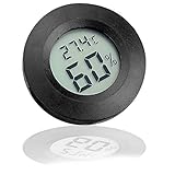 lcd einbau uhr Digitales Temperaturmessgerät 