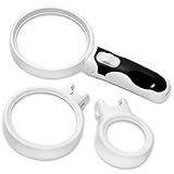 SUPER-HELLE LED-LEUCHTEN: Zwei leistungsfähige energiesparende LED-Lichter; Ein- oder auszuschalten mit einem einfachen Schalter auf dem hochwertigen Anti-Rutsch-Griff. (Batterien nicht im Lieferumfang enthalten)