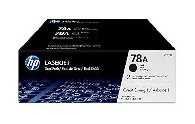 HP 78A Pack de 2 Toners Noir Authentiques (CE278AD)