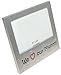 ' We Love Our Mummy ' - Photo Picture Frame Gift - 5 x 3.5 " - Brushed Aluminium Satin Silver Colour