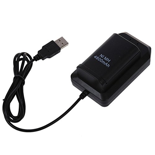 TOOGOO(R)5-in-1 Charger Ladegeraet Netzteil Ladegeraet fuer Xbox 360 schwarz - 3