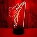 Produktbild 3D Optische Täuschung Nachtlicht Taekwondo 7 Farben Einzigartige Lichteffekte Usb Power Touch Tischlampe Beste Geburtstagsgeschenke Für Jungen Mädchen Kinder Baby