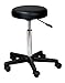 Gas Lift Stool - Black - For Beauty Salon, Barber, Hairdressers, Massage, Manicure, Tattoo, Spa, Office