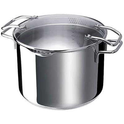 Beka 16303494 Cuiseur à pâtes Emporo en acier inoxydable tousfeux + induction