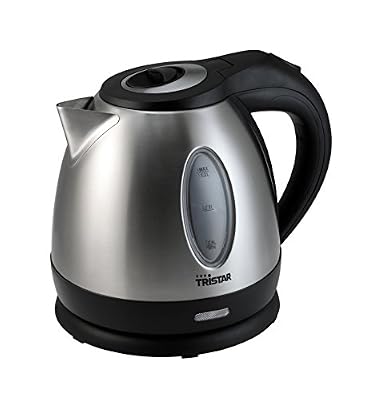 Tristar WK-1325 - Bouilloire - 1.2 litres - 850 Watt - acier inoxydable
