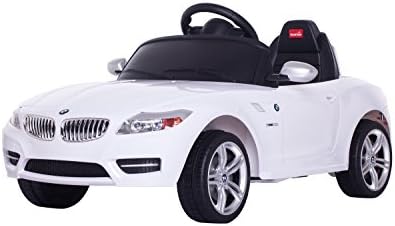 BMW Z4 - 6V Battery Licensed Electric Ride On Car for Kids – White