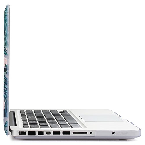 iDOO MacBook Schutzhülle / Hard Case Cover Laptop Hülle [Für MacBook Pro 13 Zoll – mit CD-Laufwerk: A1278] – matt, tropische Palmen - 4