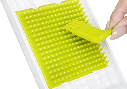 4 in 1 Multifunktion-Schneider für Gemüsewürfel; Gemüseschneider mit Aufbewahrungsbox; Gemüsehobel; Gemüsereibe; 515542 Wenco - 9