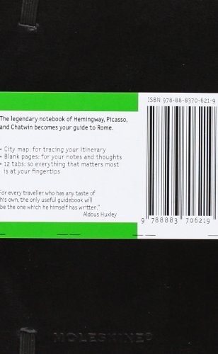 Rome Notebook (Moleskine City Pocket Book)