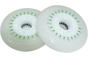 Altsuceser Ruedas de patinaje en línea con luces para exteriores, ruedas de patinaje en línea, ruedas de patinaje en línea, ruedas de repuesto con flash LED