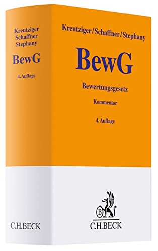 Bewertungsgesetz (Gelbe Erläuterungsbücher)