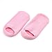 1 Pair Moisturize Soften Repair Dry Skin Gel SPA Socks Pink