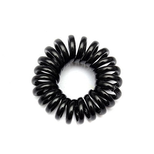 10X Cute Elastic Phone Wire Line Hair Ring Band Bracelet Rope Ponytail Holder