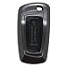 Produktbild Metallic Lack Tasche Schutzhülle Case Cover Hülle Schale passend für BMW Smart-Fernbedienung Key Schwarz