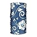 Produktbild quanzhouxuhuixiefu Unisex Bandanas Balaclava Cap Turban Headscarf Sweatband Headwear Headscarf White Flower