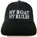 Produktbild DelmarNautical Captains Cap Kapitäns Mütze Anker AnchorThe Captains Word is Law capatain Yacht segeln motorboot Boating Sailing