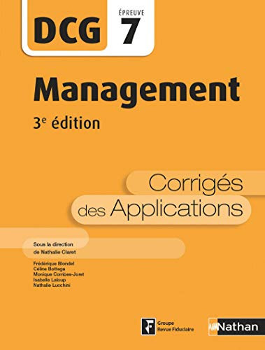 Management - DCG 7 - Corrigés Management - DCG 7 - Corrigés
