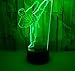 Produktbild Nachtlicht 3D Kreative 3D Led Vision Gradient Karate Tischlampe Usb Taekwondo Modellierung Nachtlichter Für Geschenke Kinder Schlafzimmer Beleuchtung Decor