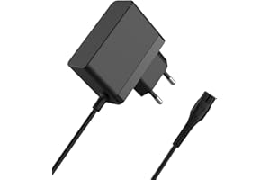 Bouge Cavo di ricarica compatibile con aspirapolvere Leifheit Aquanta 51024, alimentatore di rete, compatibile con aspirapolvere per finestre e bagno Nemo 51030, 51035