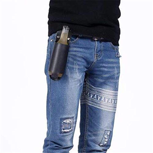 BierHolster, Leder Flaschen Holster, Holster Bierhalter, Bier Accessoires,Gadget für den Herrentag von Ayuboom