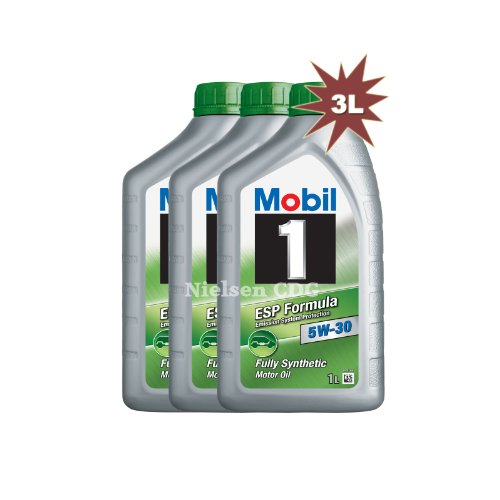 Mobil 1 ESP 5W-30 olio motore completamente sintetico 154282 3 x 1L = 3L
