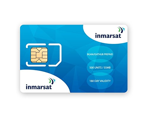 InmarsatBGAN Prepaid SIM Card with 500 Units (54MB)