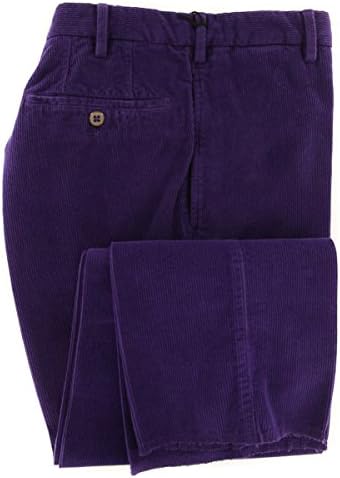 Cesare Attolini Purple Solid Pants - Slim - 34(UK)/50(EU)