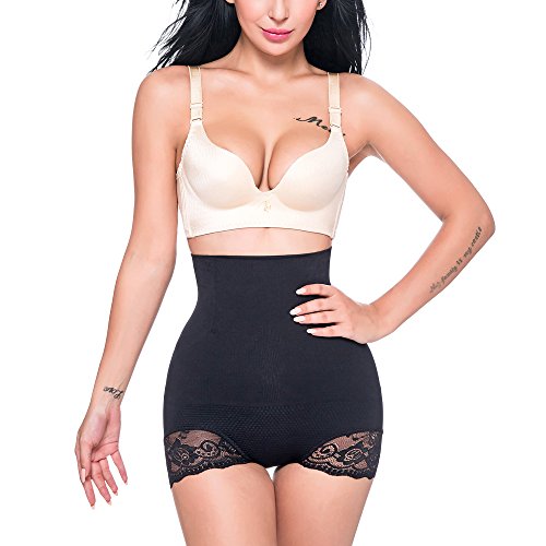 Kiwi-Rata Taille Haute Remonte-Fesse Culotte Femme Invisible Panty Shapewear Serre-Taille