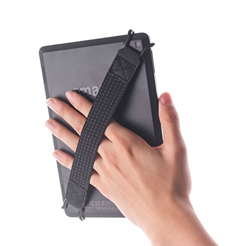 TFY Elastisches Halteband für Apple iPad , Samsung Tablet und Andere – iPad (New iPad / iPad Mini & Mini 2 & Mini 3 / iPad Air / iPad Air 2 / iPad Pro 9.7″) – Samsung Tablet Pcs – Nexus 7 / Nexus 10 und Andere - 4