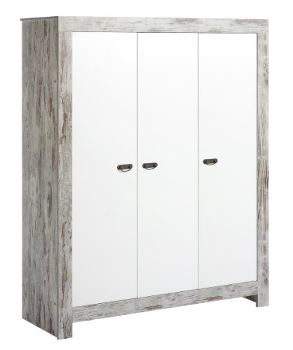 Schardt Wardrobe with 3 Doors Nordic Chic