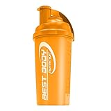Para casa y fuera de casa Best Body Nutrition - Shaker, 700 ml, naranja