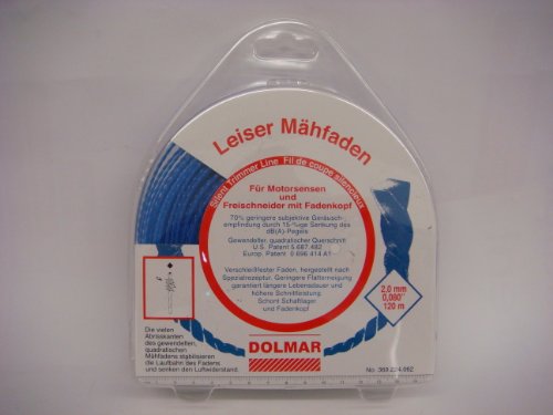 Mähfaden leiser Mähfaden Dolmar 120 m x 2,0 mm Motorsense