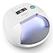 SUNUV SUN7 48W UV Nail Dryer Led Nail LAMP Smart Light for Gel Nails With Double Power Design,4 Timer Setting , Lcd Display ,Painless Curing,Over-Temperature Protection