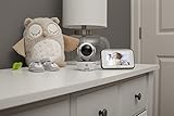 Motorola MBP 854 Connect – Wi-Fi Video Babyphone mit 4.3 Zoll Farbdisplay, weiß - 4