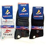 Luxcozi Men's Ankle Length Socks - ASSORTED COLOURS