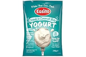 Easiyo Greek & Coconut Premium Yoghurt Mix 240g (Pack of 2)