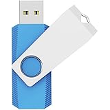 KEXIN USB 3.0 64GB Memory Stick Swivel USB Data Traveler-Blue