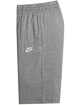 Boys' Nike Sportswear Short 805450-063 | KINDER TEXTIL HOSEN | DK GREY HEATHER/DARK STEEL GREY/WHITE
