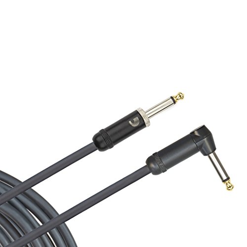 Planet Waves PW-AMSGRA-10 - Cable jack a jack(profesional, acodado, 3.1 m), color negro