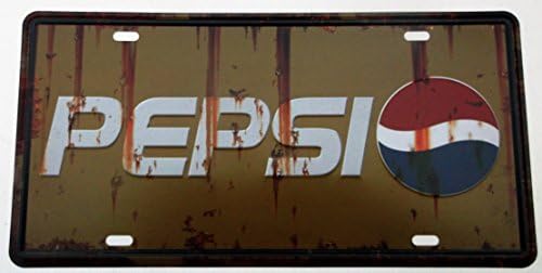 PEPSI TIN METAL PLATE SIGN 15 X 30 CM
