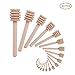 Produktbild Honig Löffel Mini Surenhap Honiglöffel Mini Honig Dipper Sticks 8cm Einzeln verpackt für Zuhause und Restaurant (24 Stück)