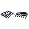 Culinario Bbq 2er Grillset Fleisch Brenkrallen In Schwarz Meat Claws Ideal Fr Pulled Pork