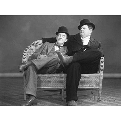 Nathalie Lancaster Oliver Hardy Stan Laurel Custom Modern Decorative Art Wall Poster Print Sticker 50 X 75 Cm20 X 30 Inch - 