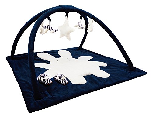 Trousselier Musical Playmat Bunny (Navy Stripe)