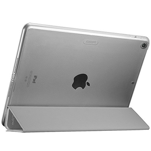 Neues iPad 2017 iPad 9.7 Zoll Hülle, ESR® Yippee Bildserie Cover Auto aufwachen / Schlaf Funktion Smart Case Wickelfalz Ledertasche mit Lichtdurchlässig Rückseite Abdeckung Schutzhülle für Neue iPad 9.7 2017 (Raum Grau) - 3