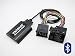 Produktbild BMW Auto Bluetooth-Adapter, Digital Auto Stereo Aux Adapter Hände frei Call mit USB Lade-& 3,5 mm Audio MusiK Eingang für BMW, runde 17 Pin X3 X5 E46 E39 1991-2005, Land Rover 1999-2005 (bta-bmw1)
