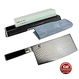 Das ultrascharfe Messer wird in einer hochwertigen Geschenkpackung geliefert, das Set gehört einfach in jede Küche
