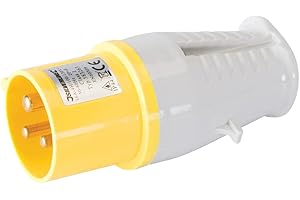 Powermaster 583263 16A Plug 110V 3 Pin
